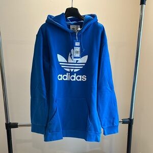 Adidas Blue Men's Hoodie Sweater